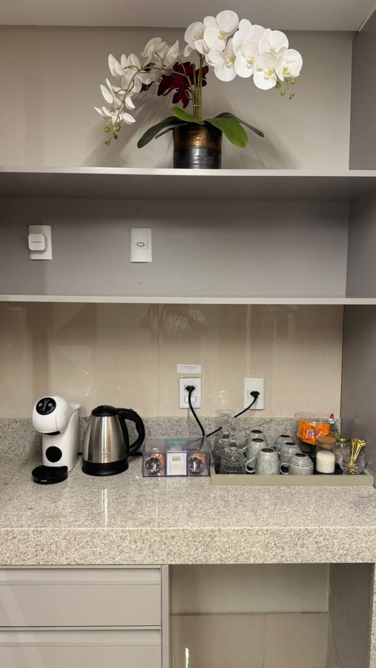 Recepção - cantinho do café